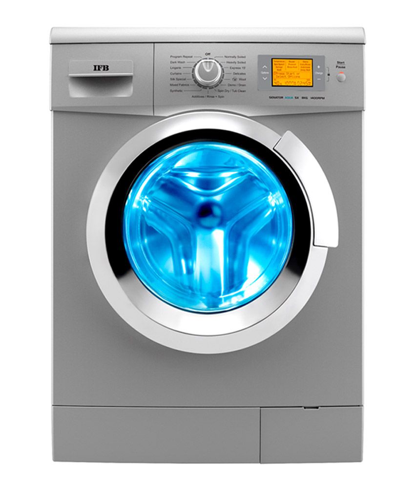 Front Load Washing Machine (Grey/Silver) Capacity: 7 kg